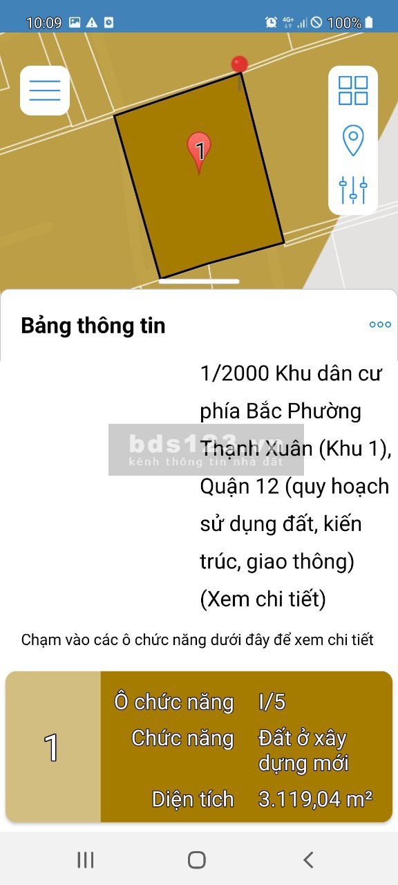 Bán nhanh lô đất DT 3.380m2 (TC 3.133,3m2), nằm ngay nội bộ Hà Huy Giáp, P. Thạnh Xuân, Q12