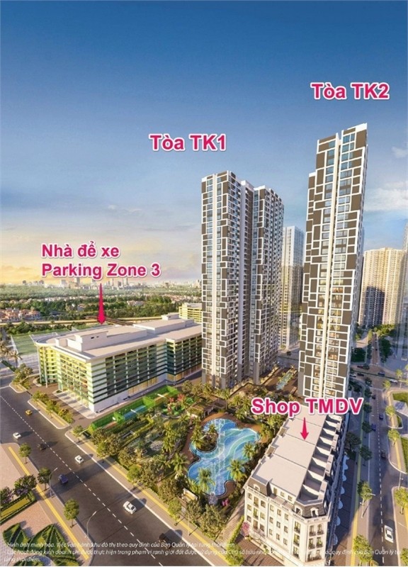 Bán căn hộ The Tonkin 2 chung cư Vinhomes Smart City, pháp lý chuẩn