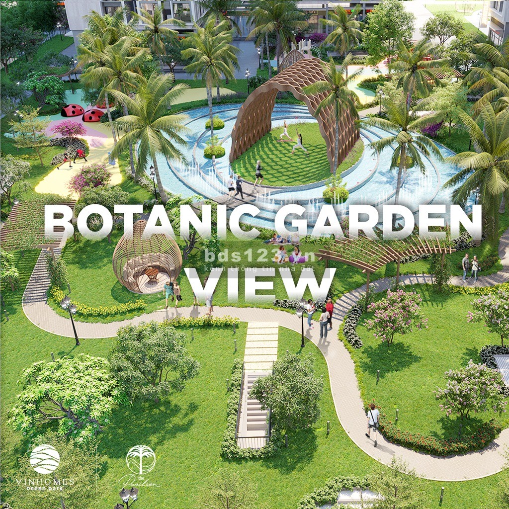 Độc quyền căn 2 ngủ 2WC tòa P2 view vườn thực vật - giá rẻ nhất tại Ocean Park