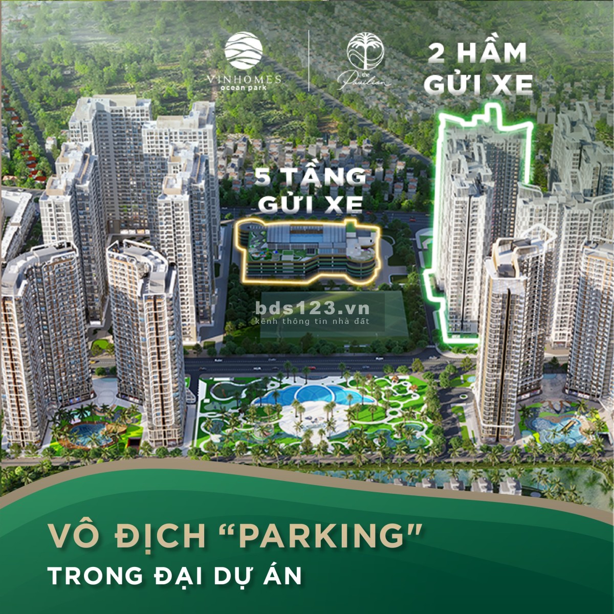 Độc quyền căn 2 ngủ 2WC tòa P2 view vườn thực vật - giá rẻ nhất tại Ocean Park