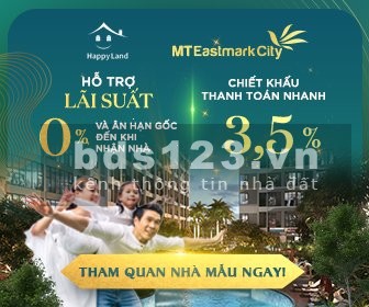 Căn hộ Q9, CK ngay 5% gói nội thất,LS 0% 30 tháng…MT Eastmark city