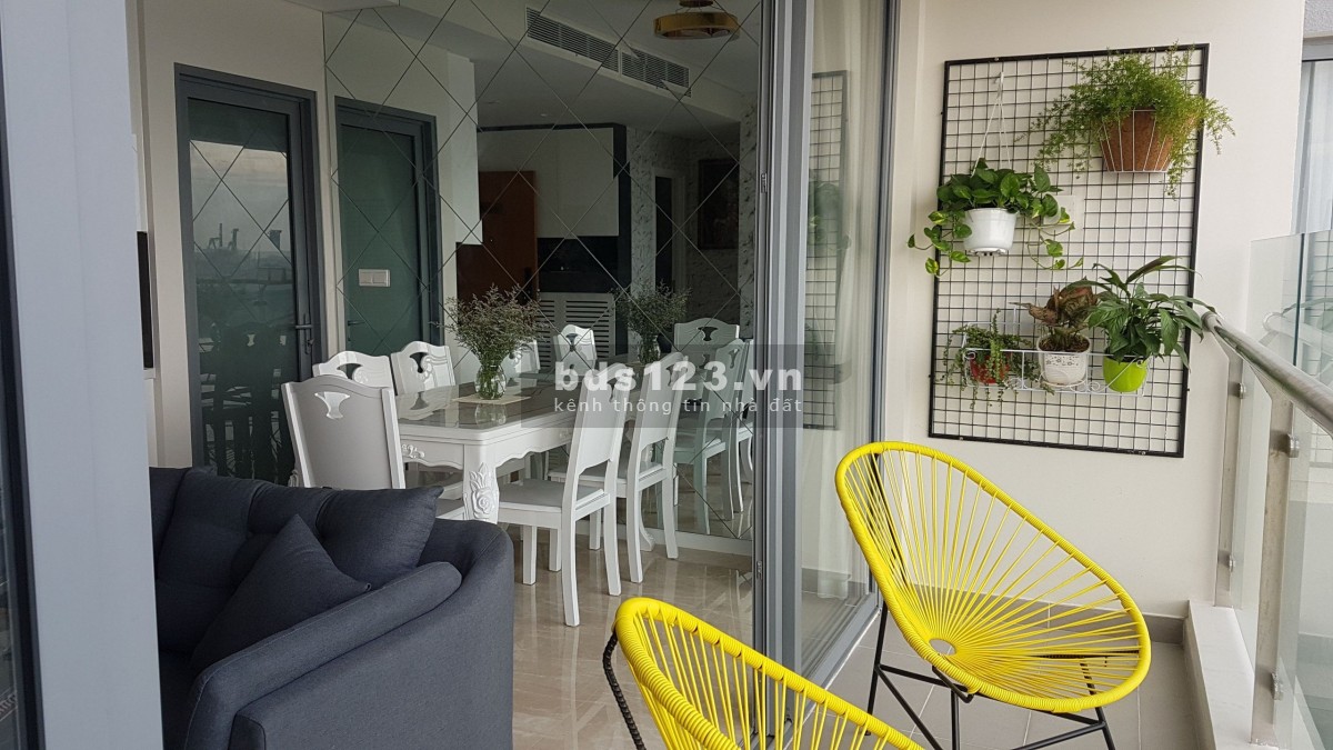 Bán căn hộ 1 phòng ngủ view sông Sài Gòn siêu đẹp Đảo Kim Cương, giá tốt