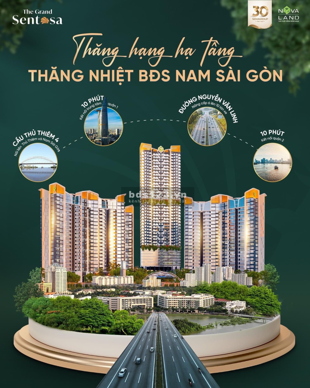 Thanh toán chỉ từ 48 triệu/tháng, The Grand Sentosa Căn Hộ Có Bến Du Thuyền Mở Bán Đợt 1