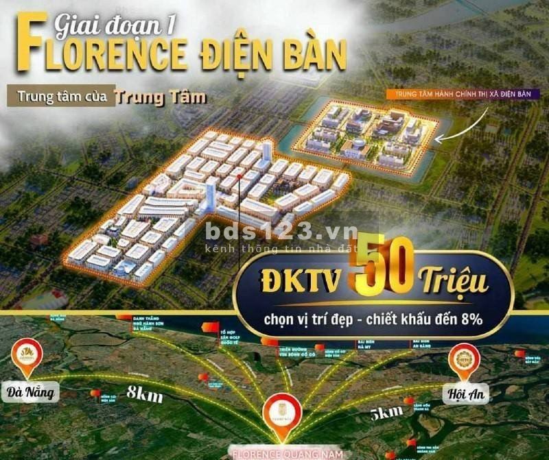 Florence Quảng Nam ưu đãi ngập tràn - thanh toán nhẹ nhàng giá đầu tư