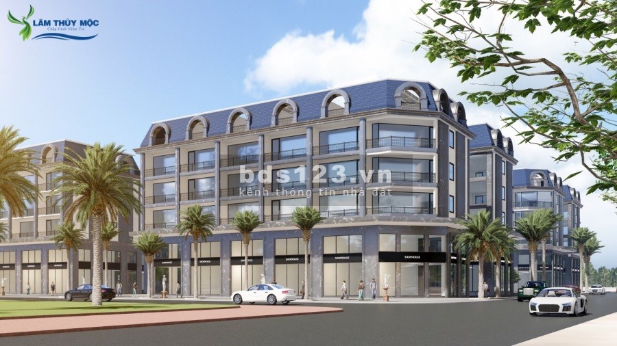 Shophouse An Cựu 5 tầng - 102m2 - mặt tiền Võ Nguyên Giáp - đối diện Aeon Mall