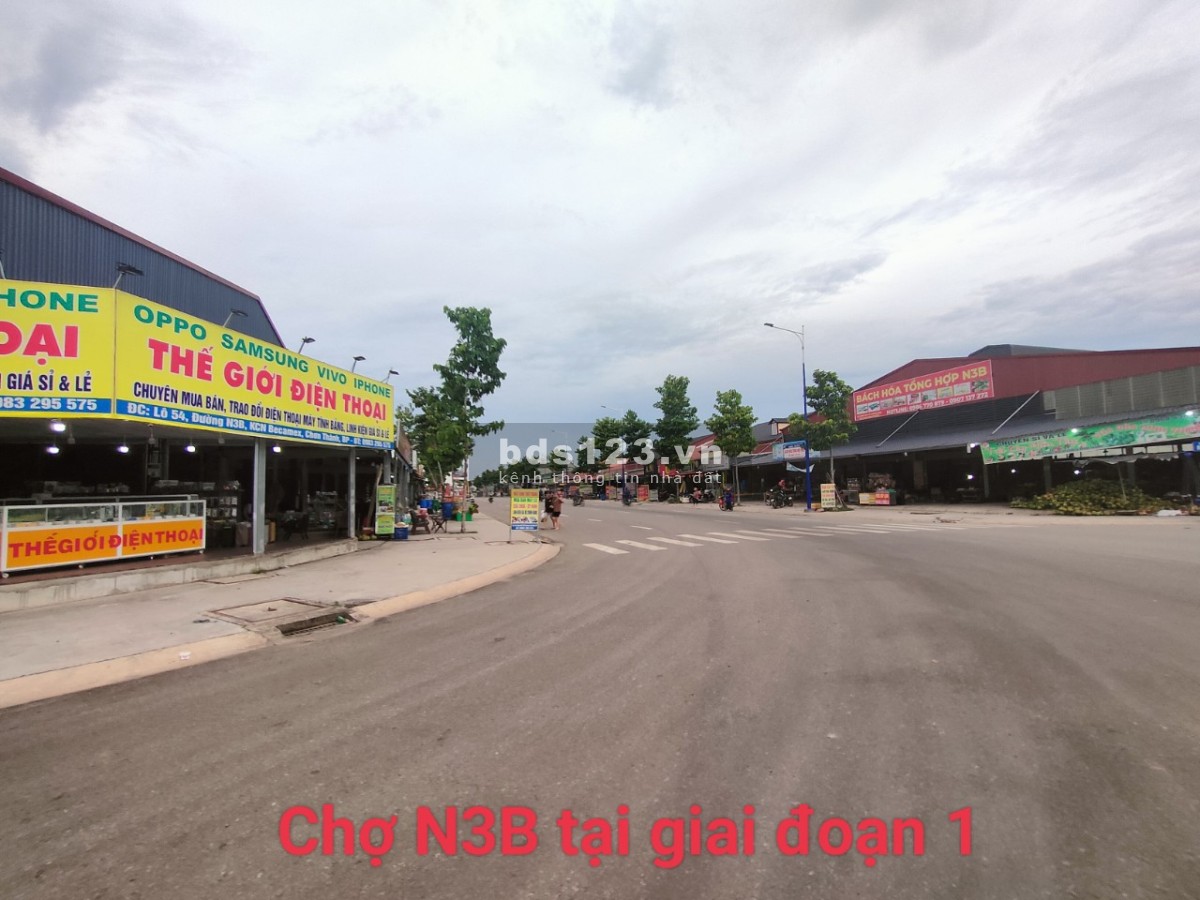 Lô đất cách chợ N3B, bệnh viện Hạnh Mỹ Sài Gòn và khu công nghiệp 311 hecta của Becamex chỉ 100m.
