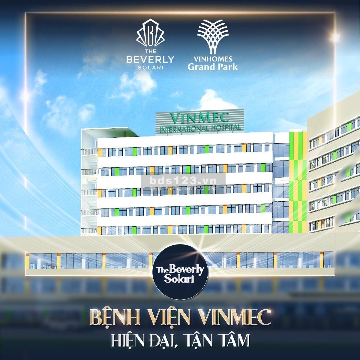 Căn hộ 2PN có tầm view khu tiện ích đẹp nhất dự án Vinhomes Grand Park