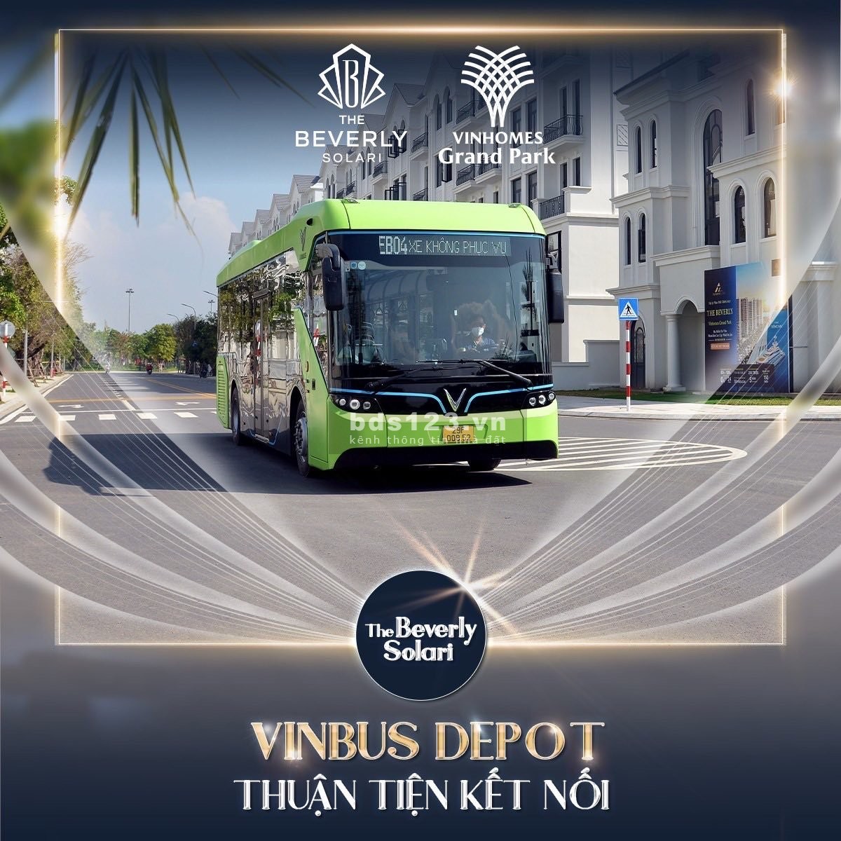 Căn hộ 2PN có tầm view khu tiện ích đẹp nhất dự án Vinhomes Grand Park