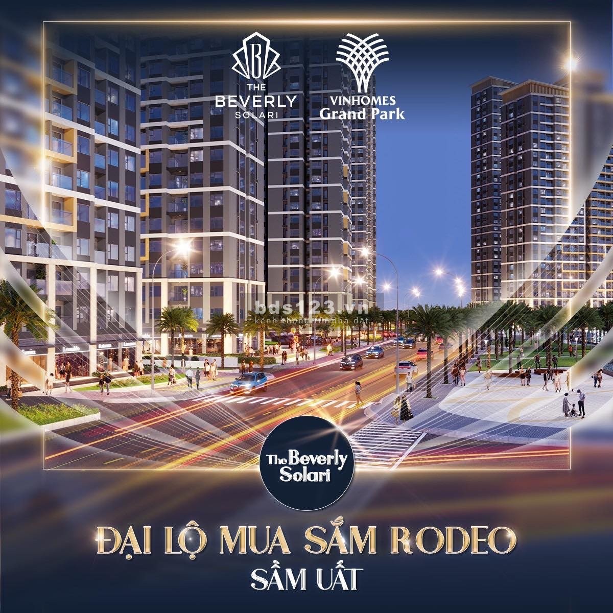 Căn hộ 2PN có tầm view khu tiện ích đẹp nhất dự án Vinhomes Grand Park