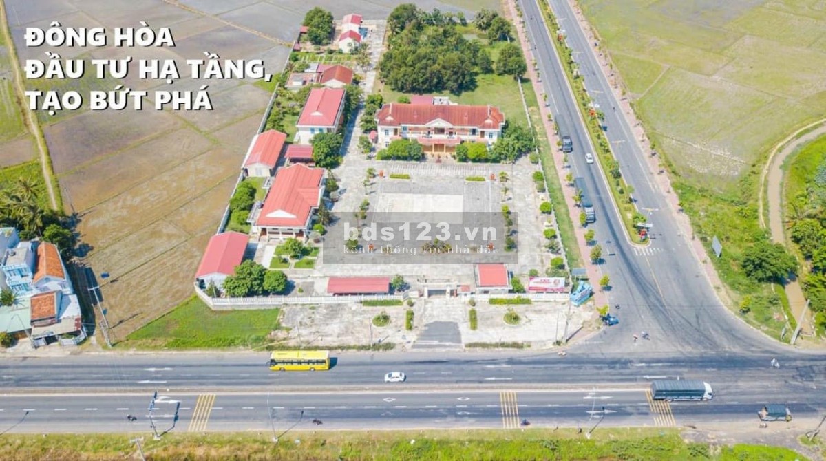 Bán đất nên SỔ ĐỎ KDC Đông Hòa, Khu kinh tế Nam Phú Yên