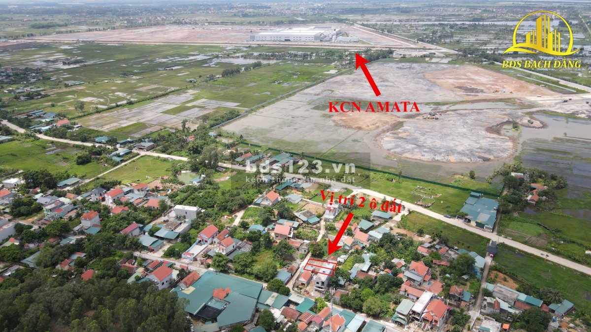 Chính chủ cần bán ngay ô đất gần KCN Amata Sông Khoai, Quảng Yên giá đầu tư