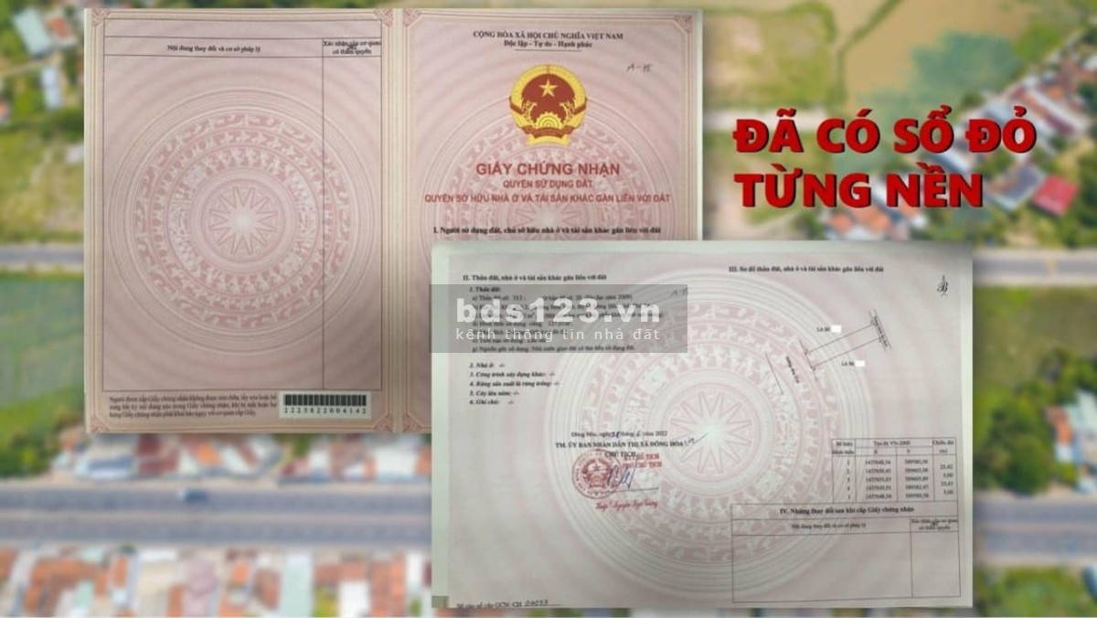 Bán đất nên SỔ ĐỎ KDC Đông Hòa, Khu kinh tế Nam Phú Yên