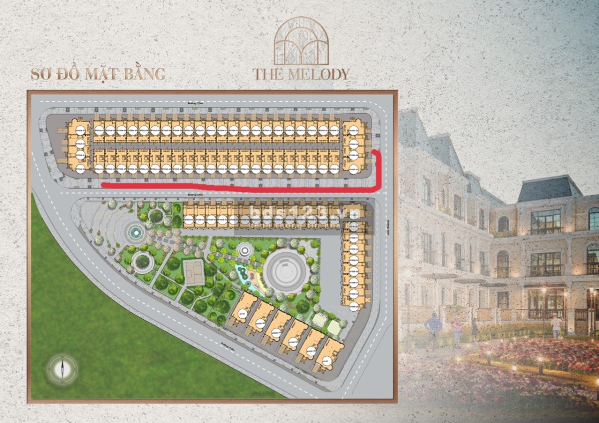 Suất ngoại duy nhất căn có view hoa biệt thự Ciputra với sổ đỏ trao tay, bàn giao nhanh chóng