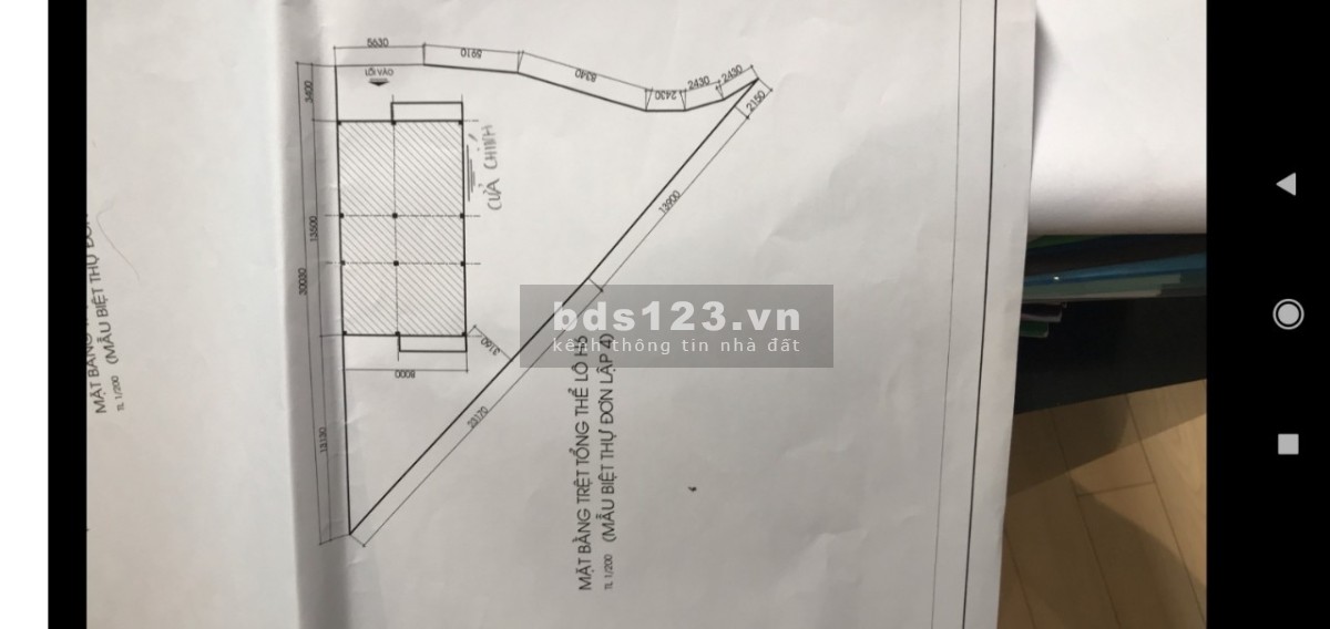 Cần bán lô đất xây biệt thự DT 386m2, Giá chỉ 31 triệu/m2 LH 0916393960