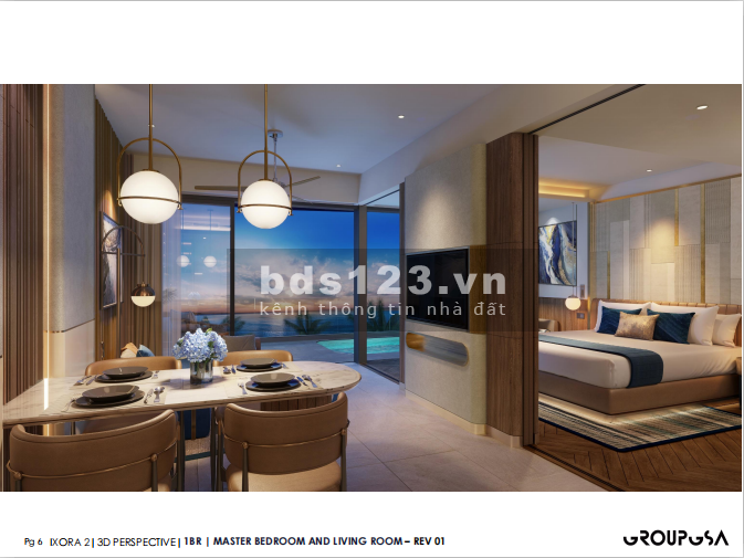 Sở hữu ngay Căn hộ view trực diện biển và rừng, FULL nội thất, cam kết LN 6%/năm, giá chỉ từ 2.6 tỉ