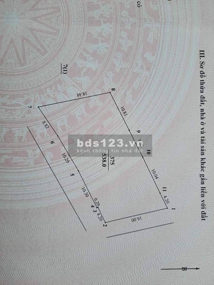 Đất sổ đỏ chính chủ 540m2 Hồ Tùng Mậu - Cầu Giấy - Lô góc - MT 50m - 54 tỷ (có thương lượng)