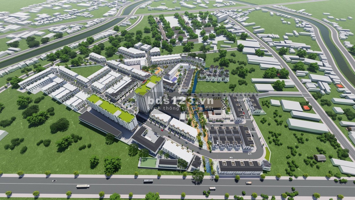 Biệt thự mini 112m2 giá 3,5 tỷ An Phú Ecocity Quận Cái Răng, Cần Thơ