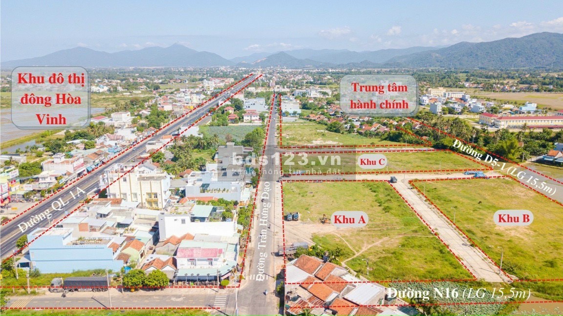 Đất nền KĐT hành chính Nam Phú Yên - Liền kề Sân bay Tuy Hòa chỉ từ 13tr/m2