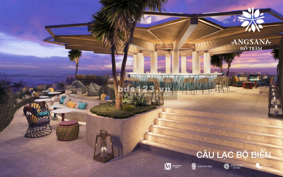 Bán biệt thự biển Angsana Hồ Tràm 3pn, căn góc bàn giao năm 2022 được trao đổi kỳ nghỉ Quốc tế