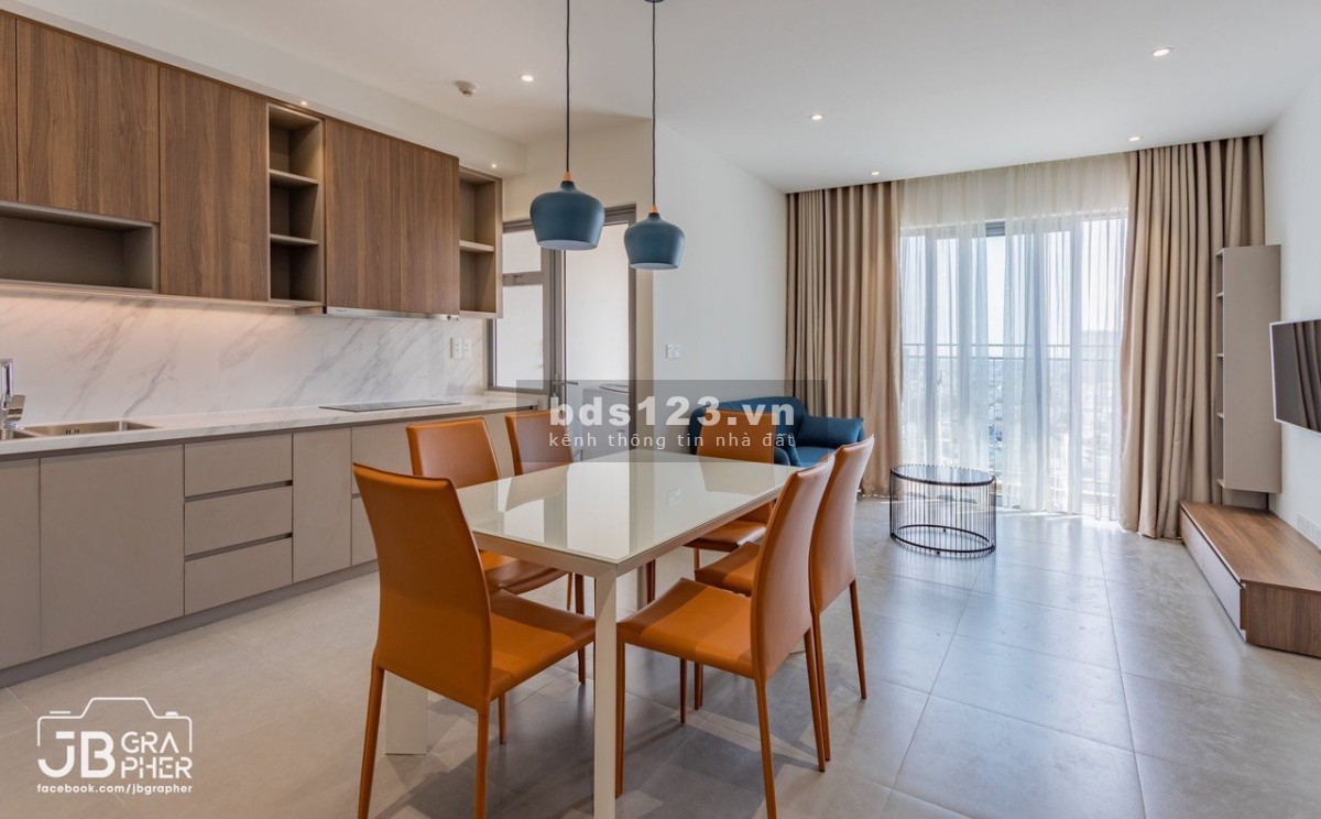 Căn hộ 2 phòng ngủ cho thuê chỉ 15 triệu tại Palm Heights Quận 2