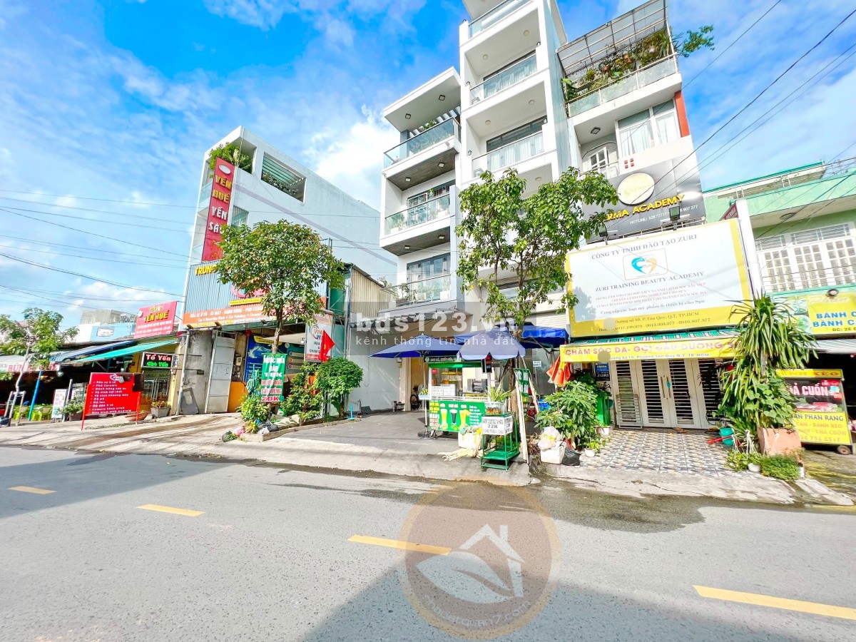 Nhà phố Mặt Tiền rộng 2 lầu có sân thượng, phường Tân Quy, quận 7