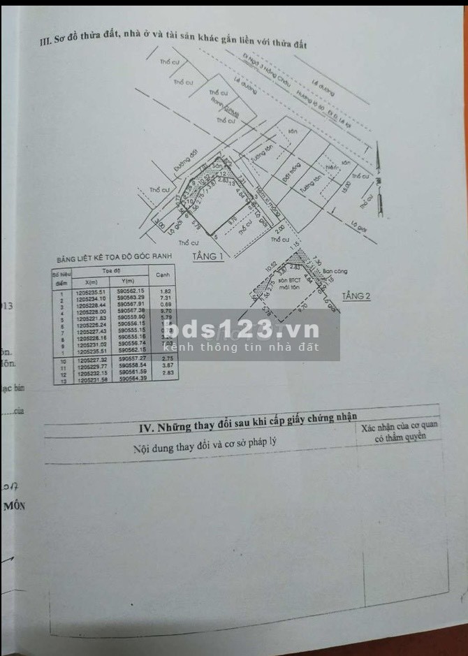 Bán biệt thự giả cổ 2 gian mặt tiền Lê Lợi Hóc Môn, lh 0982927494