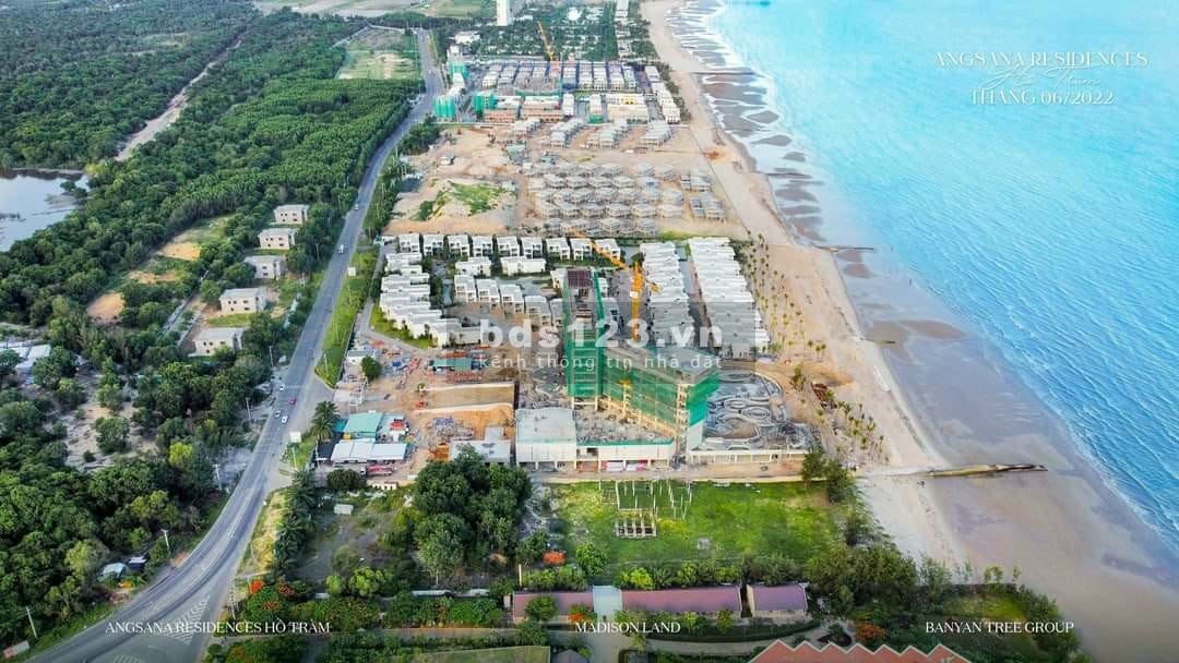 Mua biệt thự Angsana Ho Tram căn góc mặt tiền, tặng thẻ trao đổi kỳ nghỉ quốc tế