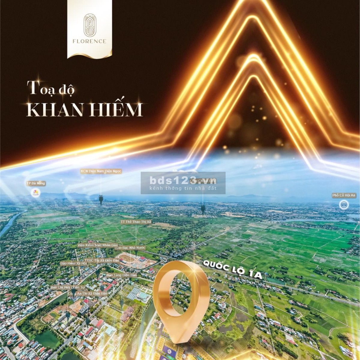 Florence Quảng Nam ngôi sao đang lên, hào quang của sự tiên phong giá đầu tư