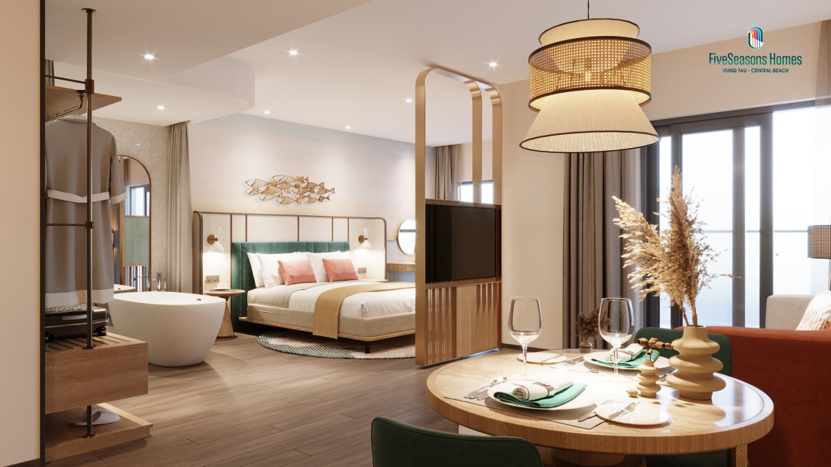 Siêu phẩm căn hộ 5 sao Trung tâm TP. Vũng Tàu - Fiveseason Homes chính thức ra mắt