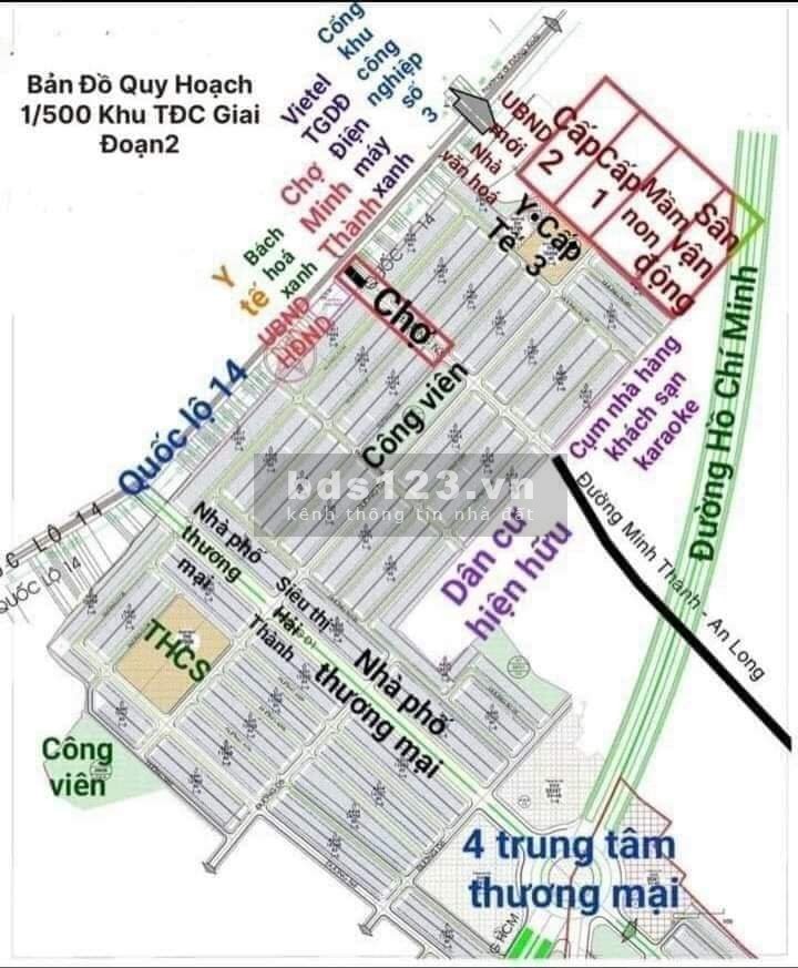 Bán đất chính chủ vị trí sau lưng siêu thị, giá rẻ, liên hệ 0949550237