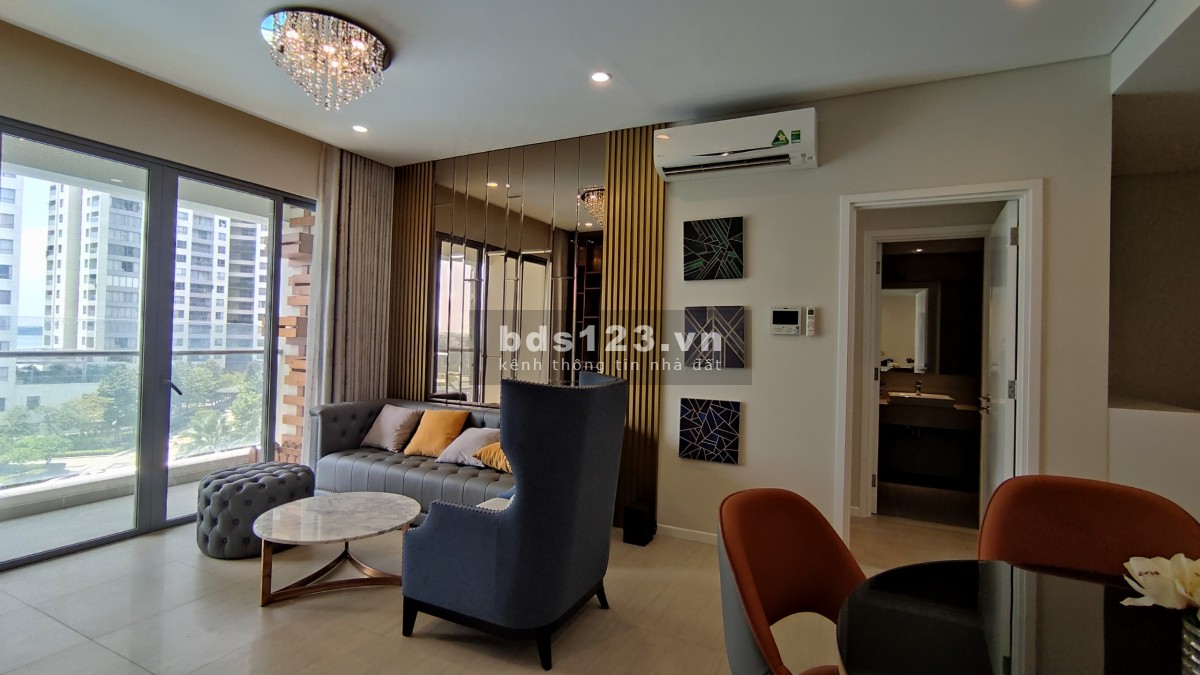 Căn hộ 2pn hiện đại, sang trọng, thiết kế bắt mắt cho thuê tại Đảo Kim Cương. LH Tâm 0902.0506.43