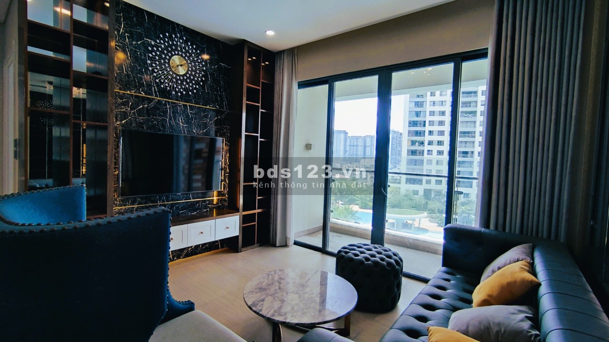 Căn hộ 2pn hiện đại, sang trọng, thiết kế bắt mắt cho thuê tại Đảo Kim Cương. LH Tâm 0902.0506.43