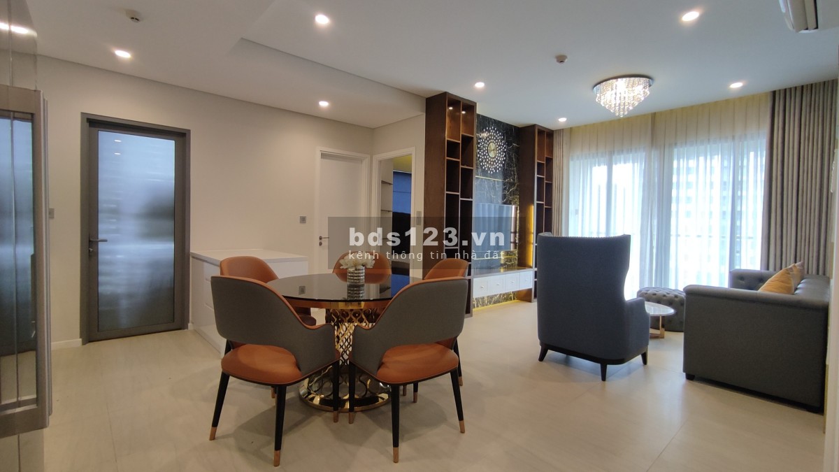 Căn hộ 2pn hiện đại, sang trọng, thiết kế bắt mắt cho thuê tại Đảo Kim Cương. LH Tâm 0902.0506.43