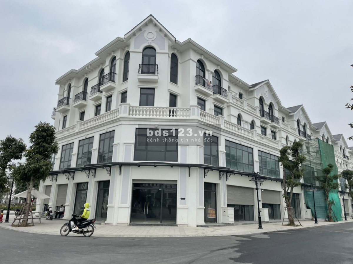 Ban quản lý cho thuê shophouse Vinhomes Ocean Park mặt phố, mặt bằng 150m2