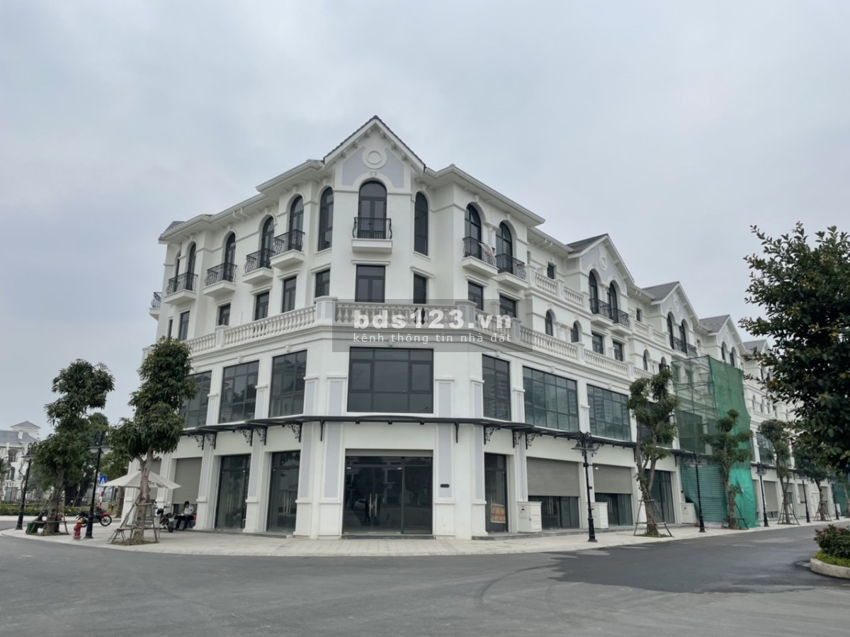 Ban quản lý cho thuê shophouse Vinhomes Ocean Park mặt phố, mặt bằng 150m2