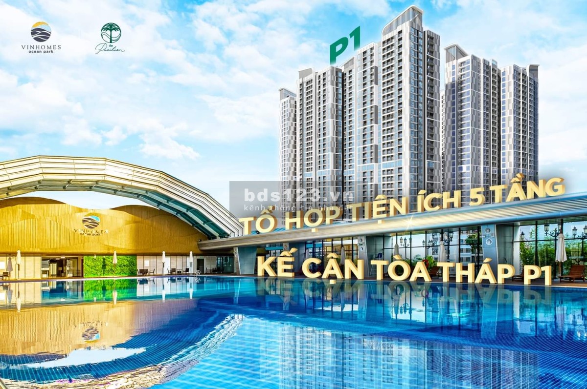 Siêu phẩm thuộc dòng căn hộ cao cấp với đa dạng loại phòng, giá bán hạt dẻ tại Ocean Park