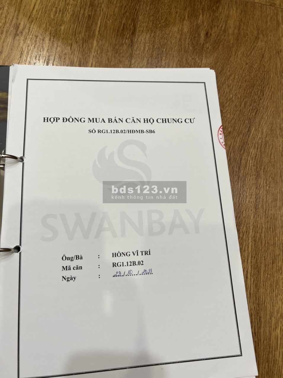 Bán căn hộ 2pn c/c Swan Bay Nhơn Trạch Đồng Nai liên hệ 0917675346