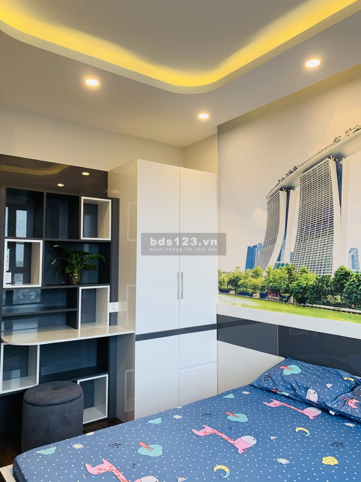 Cho thuê 3 phòng ngủ đẹp rớt cái nách, chỉ 20 triệu/tháng, cc Palm Heights