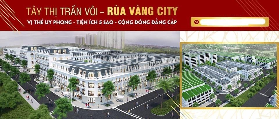 Quỹ Căn 2 Lô liền kề Khu Kinh Tế Đêm giá Tốt Nhất KĐT Rùa Vàng Tây Vôi