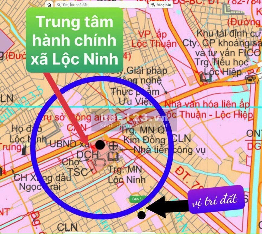 Bán đất nền sổ sẵn Dương Minh Châu, giáo Bến Cát Bình Dương giá 515tr