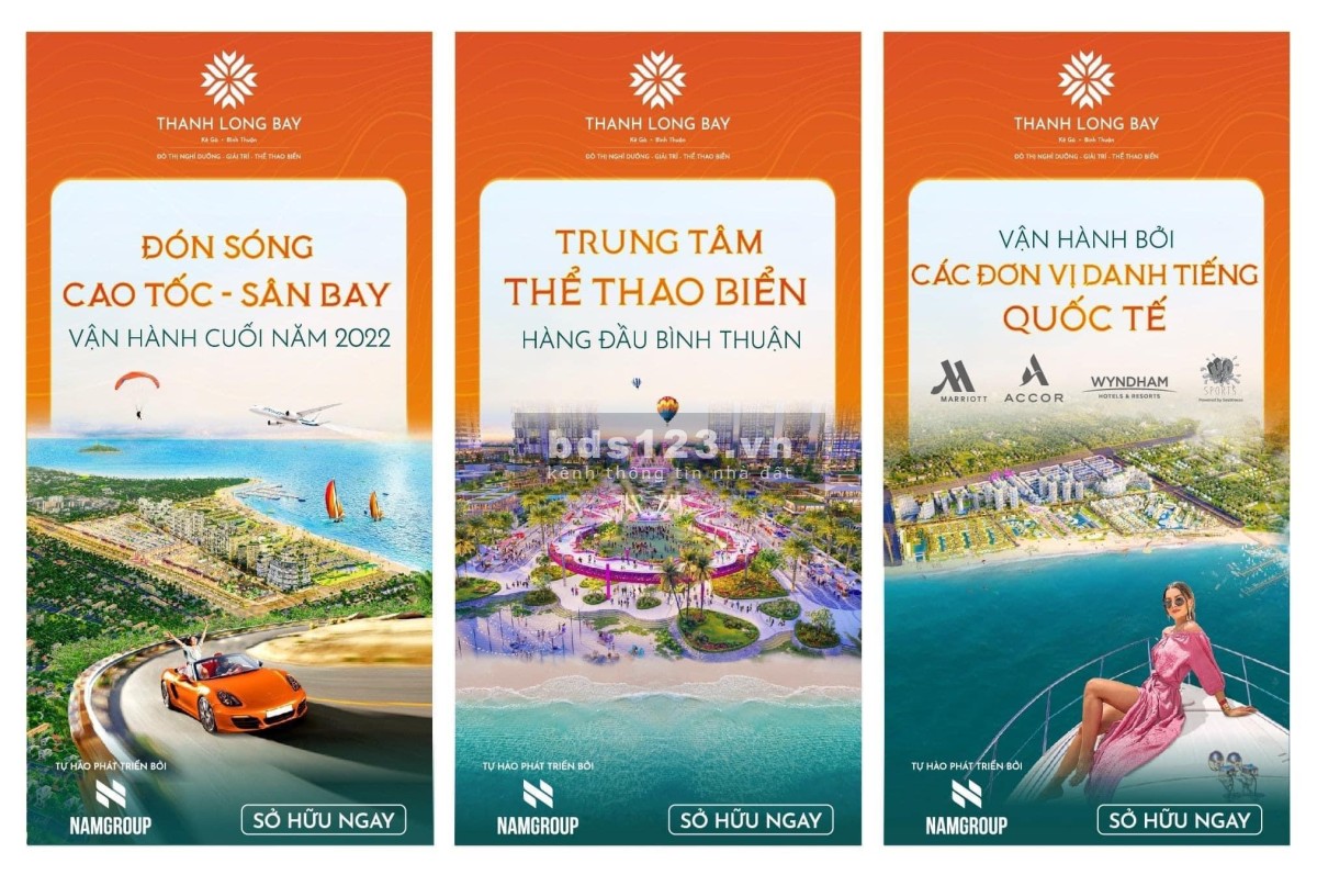 Khu đô thị nghĩ dưỡng và thể thao biển Thanh Long bay giá tốt đầu tư