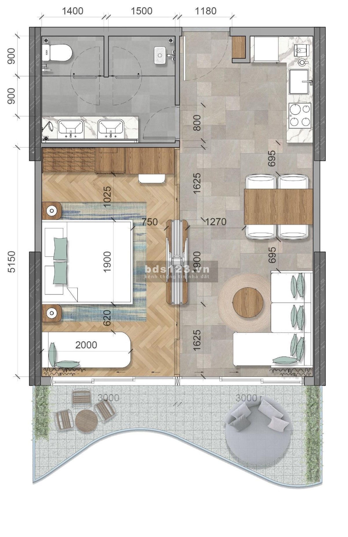 Condotel Ixora Hồ Tràm Strip mở bán giá từ 2,6 tỷ/căn. View rừng và biển.LH: 0936622365