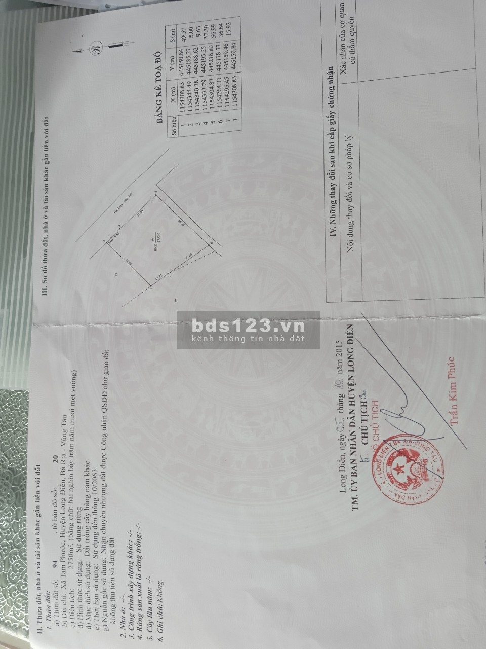 Giá 250trieu 1 mét mặt tiền cam kết không dính quy hoạch lh 0909448067