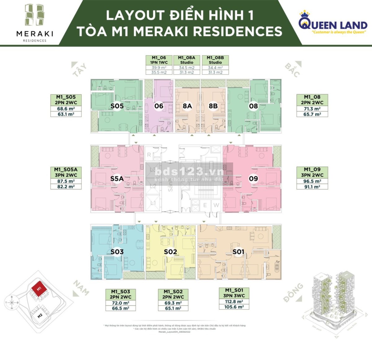 Chính thức nhận booking siêu dự án bất động sản tình thân Meraki Residences