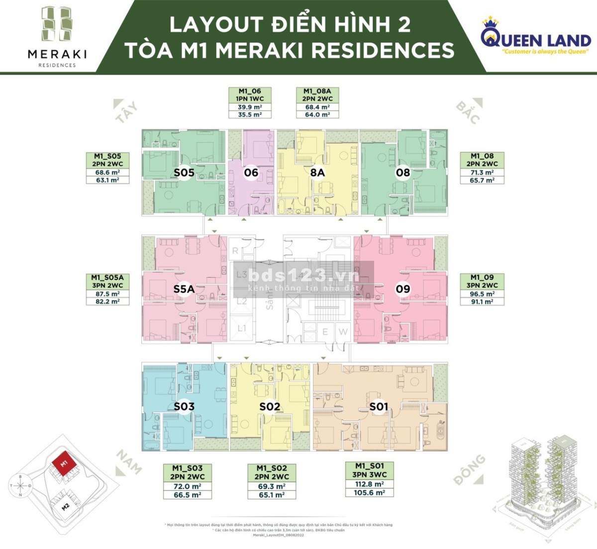 Chính thức nhận booking siêu dự án bất động sản tình thân Meraki Residences