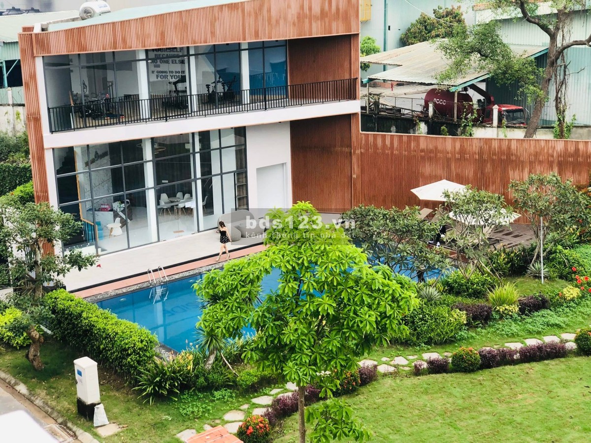 Biệt thự nằm tại ven sông trong lỗi ĐT "Home Resort" có sổ hồng riêng, sở hữu lâu dài