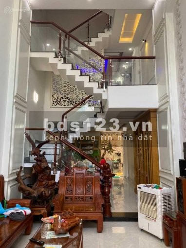 Hẻm xe hơi đường Lê Văn Khương Hiệp Thành Quận 12, dtsd 52m2, 4 tầng đúc