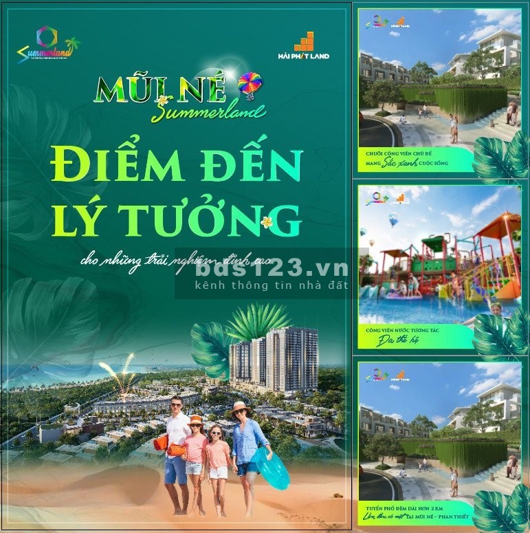 Mũi né Summerland điểm đến lý tưởng cho những trải nghiệm đỉnh cao, giá tốt