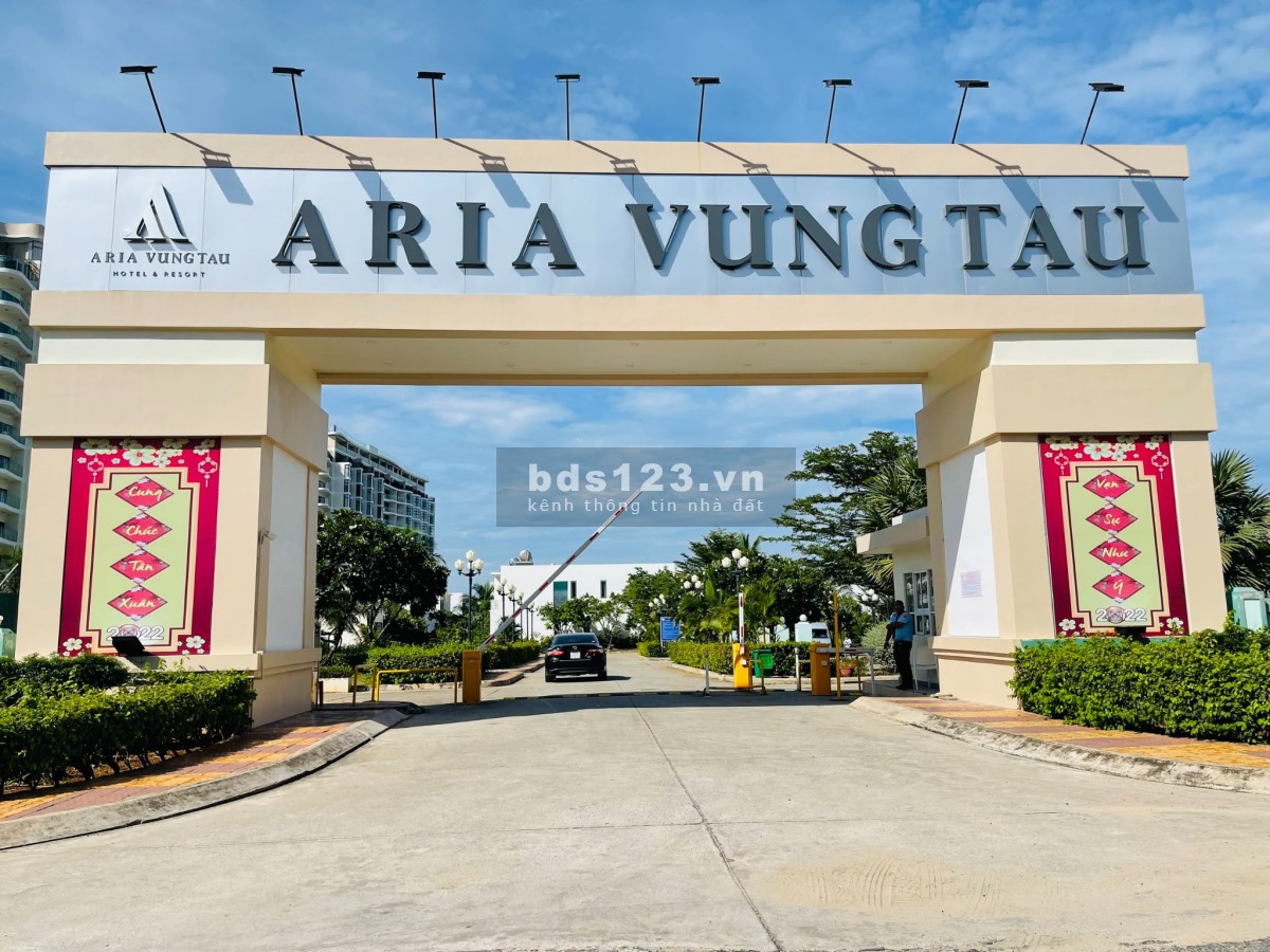 Căn hộ nghỉ dưỡng Aria Vũng Tàu, 100% view biển, sở hữu bãi biển riêng 400m