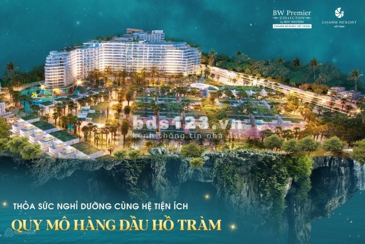 Căn hộ Charm Hồ Tràm chỉ 3 tỷ/căn, cam kết lợi nhuận 6.5%, FULL nội thất, tặng bảo hiểm 700 triệu